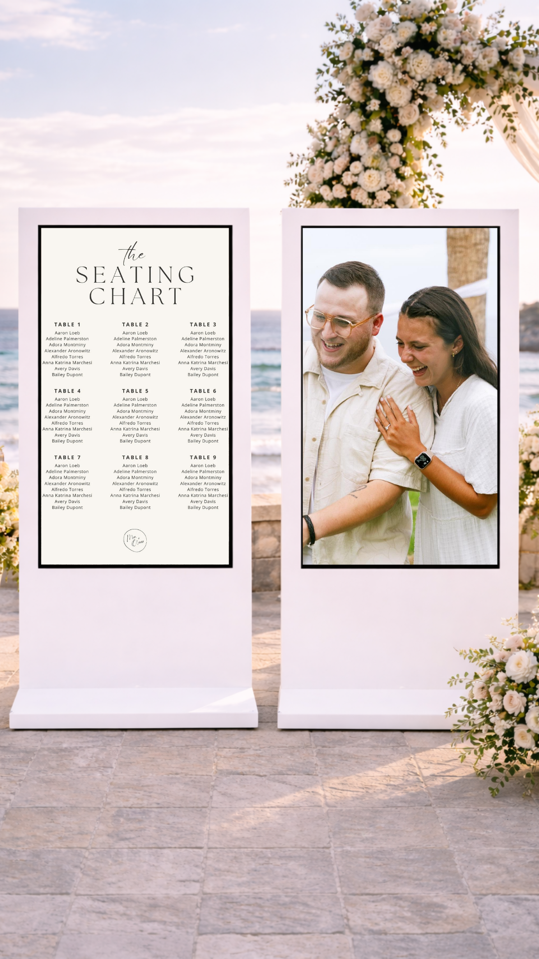 Two display setup example 2